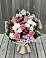 Букет цветов из: Альстромерии, Гвоздики, Розы и Хризантемы в Бужаниново