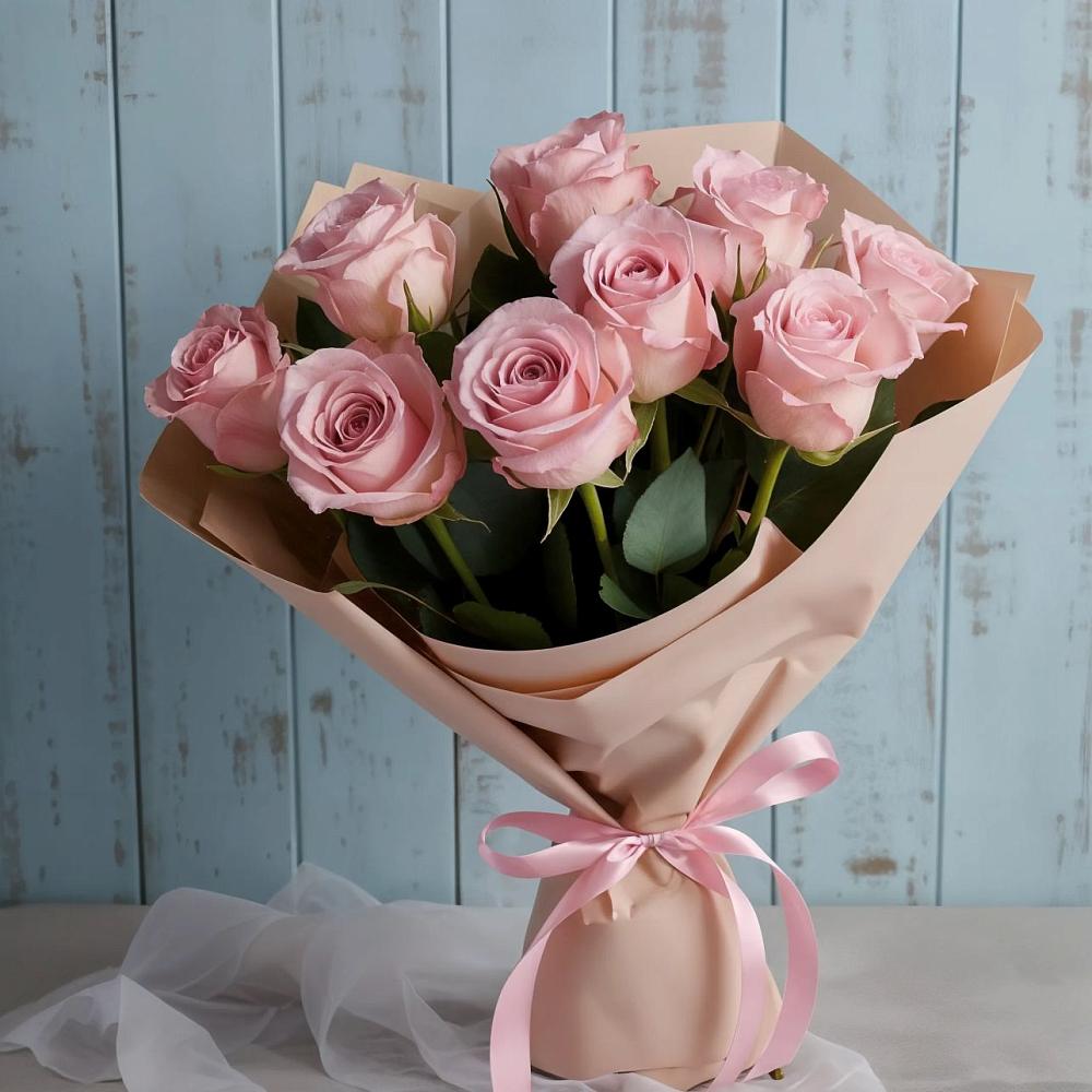 Букет цветов из: Розы в Бужаниново