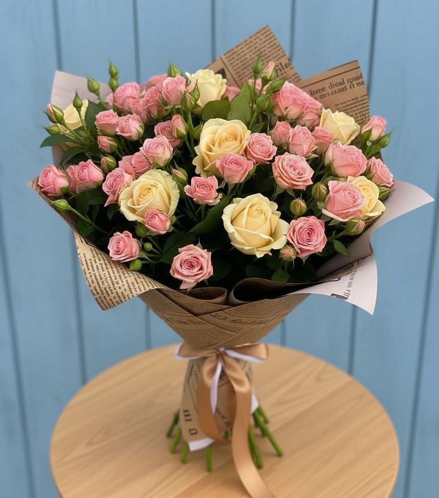 Букет цветов из: Розы в Бужаниново