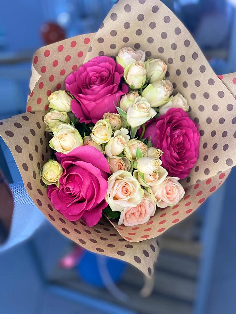 Букет цветов из: Розы в Бужаниново