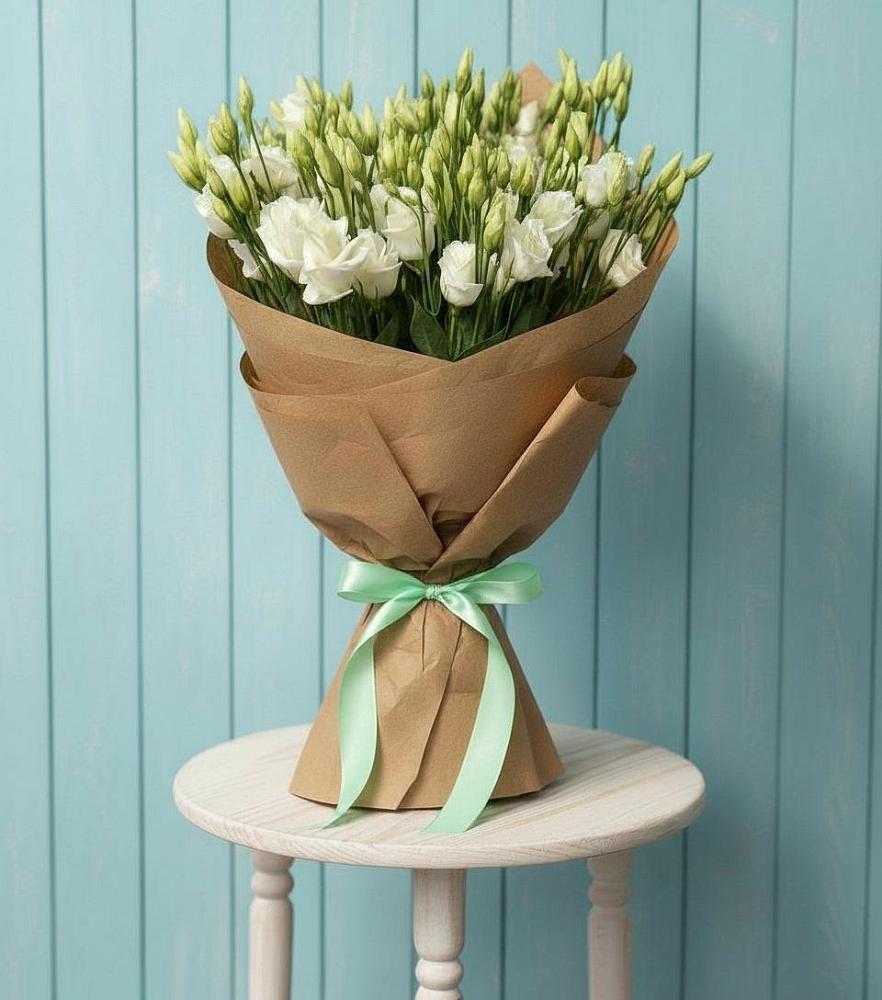 Букет цветов из: Лизиантусы в Бужаниново