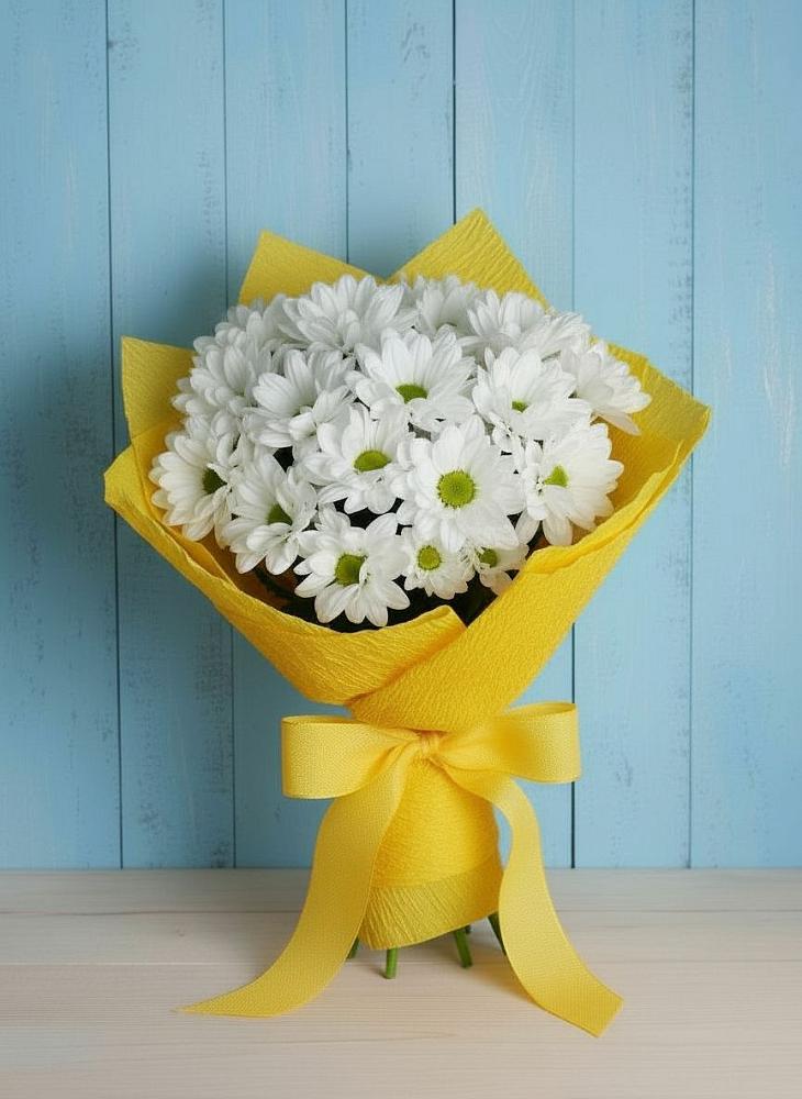 Букет цветов из: Хризантемы в Бужаниново