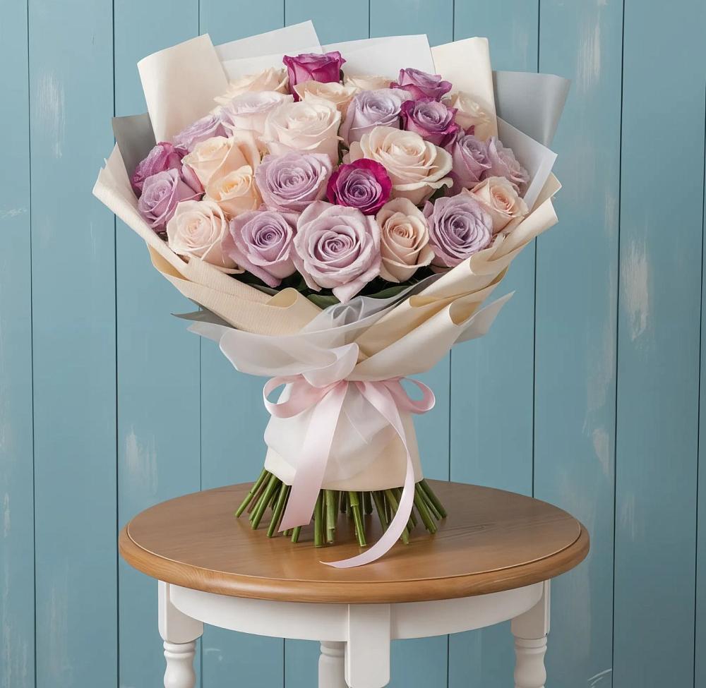 Букет цветов из: Розы в Бужаниново