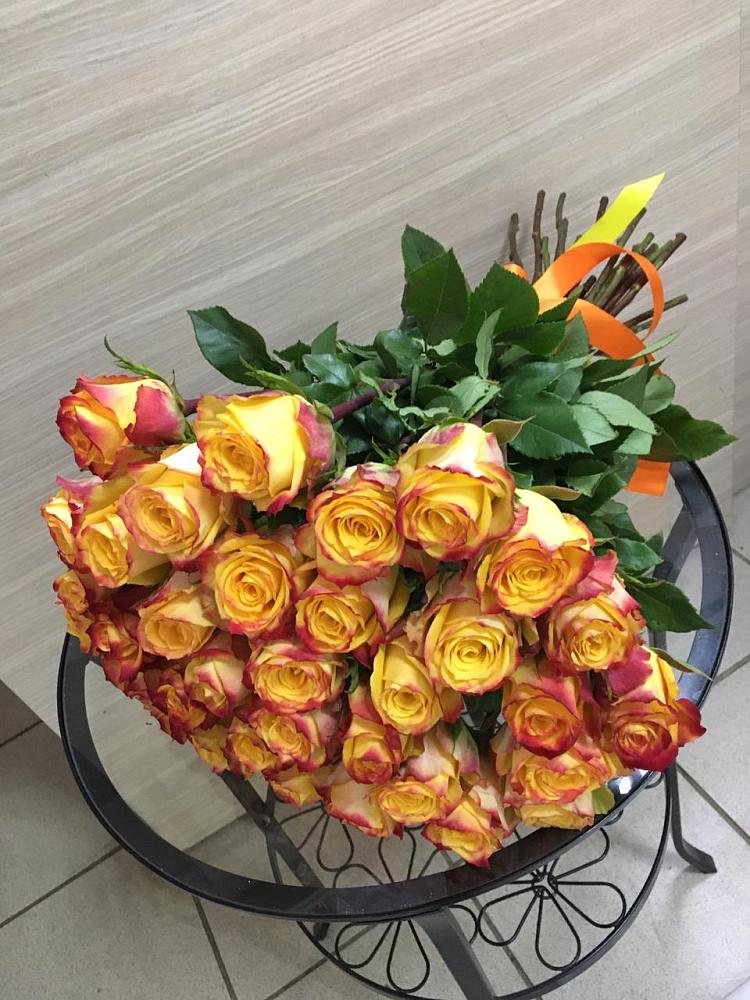 Букет Желтые розы в Бужаниново