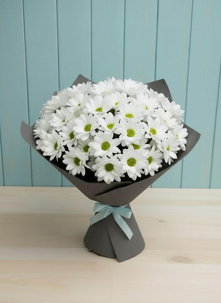 Букет цветов из: Хризантемы в Бужаниново