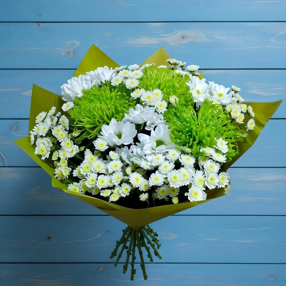 Букет цветов из: Хризантемы в Бужаниново
