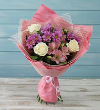 Букет цветов из:  Герберы в Бужаниново