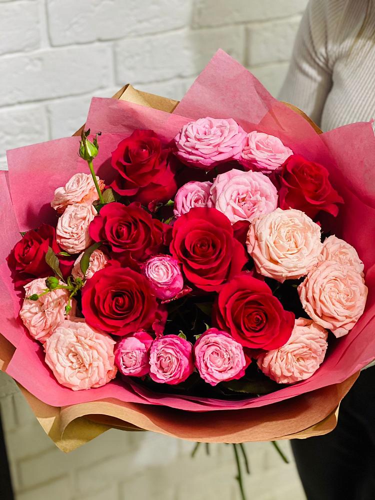 Букет цветов из: Розы в Бужаниново