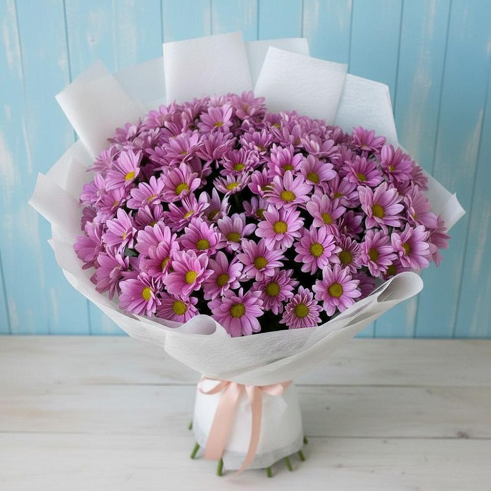 Букет цветов из: Хризантемы в Бужаниново