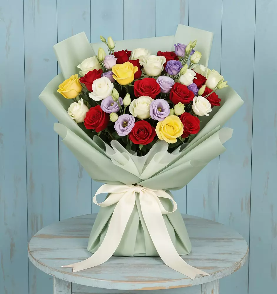 Букет цветов из: Розы в Бужаниново