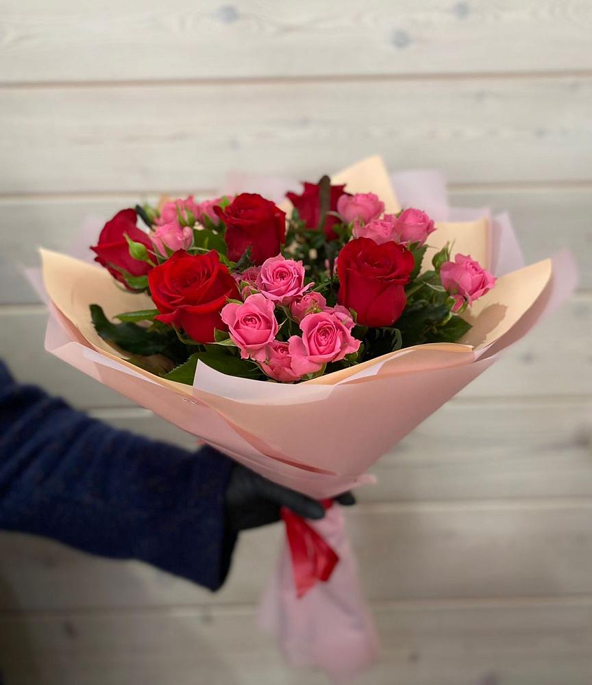 Букет цветов из: Розы в Бужаниново