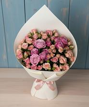 Букет цветов из:  Розы #REPLACE_PRED# Бужаниново
